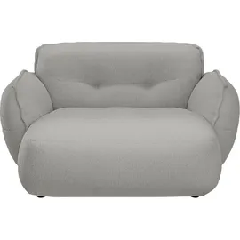 BeType Chaiselongue Couch Polyester 2-Sitzer Grau
