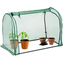 Relaxdays Foliengewächshaus Kunststoff Transparent 0 mm 0,8 m2
