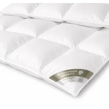 Betten Hofmann White Sibiria Schneegänseflaum Daunendecke Daunenbett Bettdecke 4x6 155x200 cm - Weiß