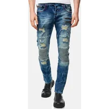 RUSTY NEAL MISATO Slim Fit Blau 31/32
