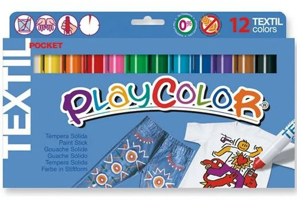 Tempera Playcolor Solide Bunt