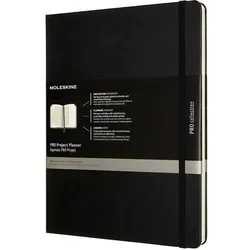 Pro Projekt-Planer XL 19x25cm Hardcover schwarz