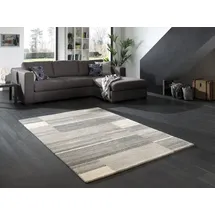 TEPGO Natural Living Nepalteppich 200 x 300 cm Beige/Grau