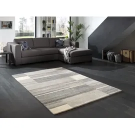 TEPGO Natural Living Nepalteppich 200 x 300 cm Beige/Grau