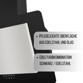 Yuna NAVA Wandhaube 60 cm Schwarz