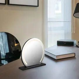 GLOBO Spiegelleuchte LED dimmbar Schwarz 52 cm