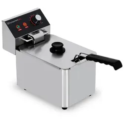 Profi-Fritteuse 4L – 2500W – Edelstahl – kompakt & leistungsstark – Equipementpro