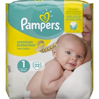 Pampers New Baby Größe 1, 22 Windeln, 2-5 kg