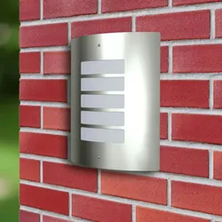 vidaXL Wandleuchte Gartenlampe wasserdicht