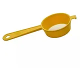 Hugbert Sieb 90mm - Passiersieb Küchensieb – Mehlsieb, Reissieb aus Robust Kunststoff – für Küche, Wein - Perfekt zum Filtern, Sieben, Waschen von Obst - Lebensmittelecht