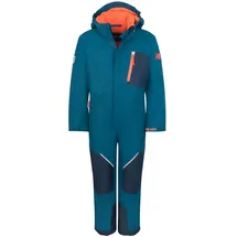 TROLLKIDS Isfjord Schneeanzug Blau/Orange 116