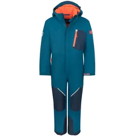 TROLLKIDS Isfjord Schneeanzug Blau/Orange 116