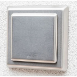 WMK-A-K001 Abluft Mauerkasten Aufputz Variante Edelstahl