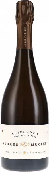 Cuvée Louis Sekt Brut Nature Andres&Mugler 2020 BIO