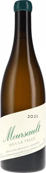 Meursault Sous la Velle Sans Sulfite Ajouté AOC Rougeot Père & Fils 2021 BIO