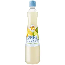 YO Sirup Zitrone-Limette ohne Zucker