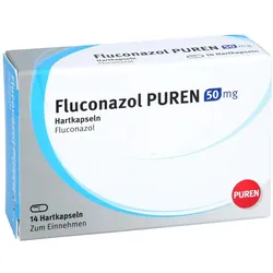 Fluconazol Puren 50 mg Hartkapseln 14 St