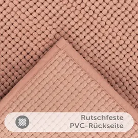 Blumtal Badematte Rosa 120 x 70 cm
