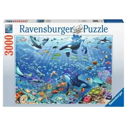 Ravensburger Puzzle Puzzle Bunter Unterwasserspaß, 3000 Puzzleteile