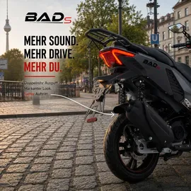 Burnout BAD s 50 ccm 3,0 PS 45 km/h Mattschwarz