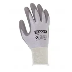 teXXor Schnittschutz-Strickhandschuhe, Kat. 2, `POLYURETHAN-BESCHICHTUNG` Schnittschutzklasse 3 - Größe 10 (XL)