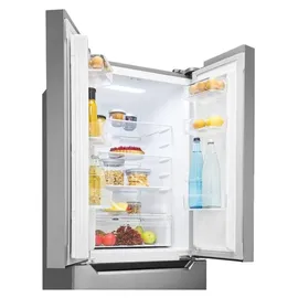 Bomann KG 7361 IX French Door (320 l, 1860 mm hoch, Edelstahl)