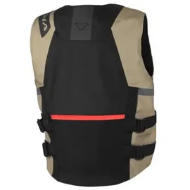 Macna MUTV-1 Motorrad Weste, sand/schwarz, M