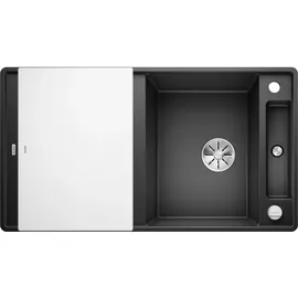 Blanco Axia III 5 S-F anthrazit + Excenterbetätigung + InFino + Glasschneidbrett