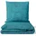 nyvi DreamScience Cashmere Touch Petrol 155 x 220 cm + 80 x 80 cm