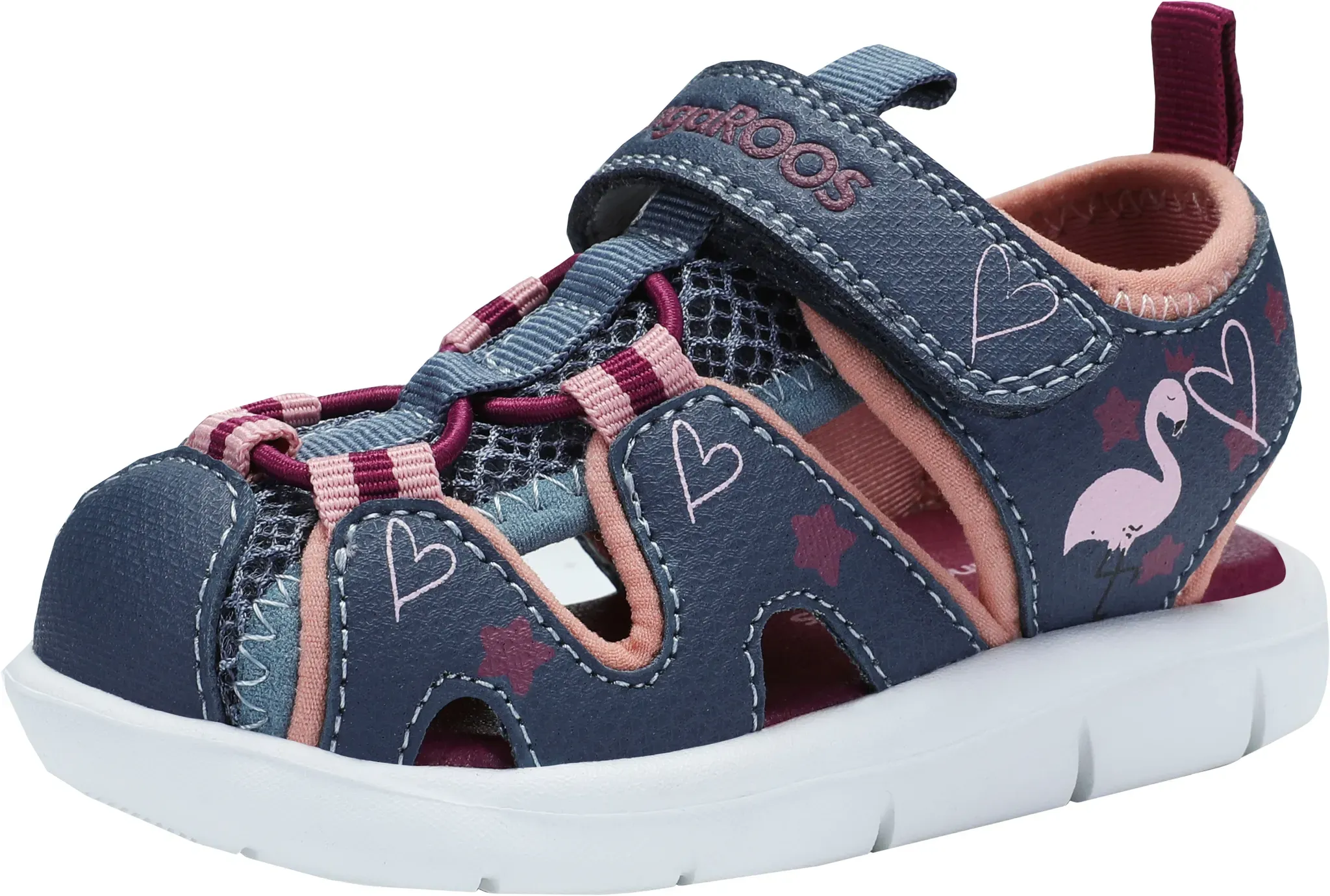 KangaROOS Sandale »K-Mini Lind EV« KangaROOS grisaille/du 30