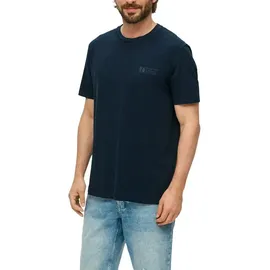 s.Oliver T-Shirt mit Rundhalsausschnitt, Blau, XXXL