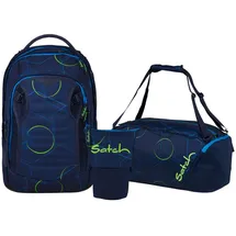 Satch match plus Blue Tech 3 tlg. inkl. Pencil Slider und Sporttasche