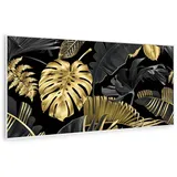 Klarstein Air Art Smart Infrarotheizung Schwarzes Blatt 120x60cm 700W