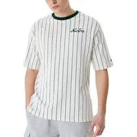 New Era Pinstripe Kurzarm-t-shirt - OFWDark Grey - L