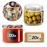 Kadax Einmachglas 330 ml 20 St.