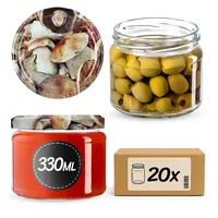 Kadax Einmachglas 330 ml 20 St.