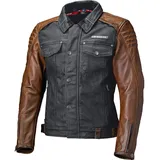 Held Jester, Leder-Textiljacke - Schwarz/Braun XXL