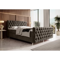Yourhouse24 Boxspringbett Chester Plus (Bonell-Matratze und Topperr), mit zwei