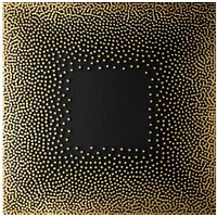 Leonique Leinwandbild »The Frame«, Abstrakt, (1 St.), Akustikbild mit sehr guten Schallabsorptions-Eigenschaften, goldfarben