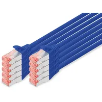 Digitus CAT 6 S/FTP Patchkabel, 10 Stück