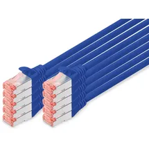 Digitus CAT 6 S/FTP Patchkabel, 10 Stück