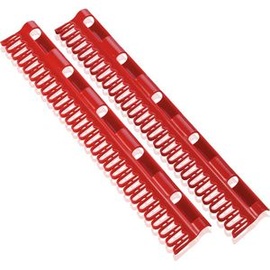 Leifheit Kleinteilehalter 81534 Set, aus Kunststoff, rot, 2 Stück