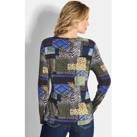 GOLDNER Langarmshirt Blau 23