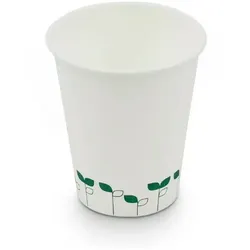 Ekoe Plastic Free Solutions Ekoe-Papier- und PLA-Becher 180 ml KOMPOSTIERBAR 1000 Stk