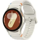 SAMSUNG Galaxy Watch7 BT 40 mm Smartwatch Aluminium Nitrilkautschuk, 85-110 mm, Cream