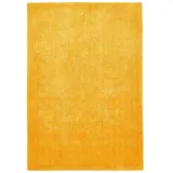 Tom Tailor Hochflorteppich Cozy gold ¦ Synthetische Fasern ¦ Maße (cm): B: 140