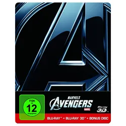Marvel's The Avengers (Steelbook inkl. 2D Blu-ray & Bonus Disc) [3D Blu-ray] (Neu differenzbesteuert)