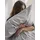 IRISETTE Rio 8643 floral Grau 135 x 200 cm + 80 x 80 cm