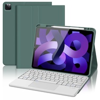JADEMALL iPad Pro 11 Hülle mit Tastatur und Touchpad Hülle für iPad Air 5, iPad Air 4, iPad Pro 11 1/2/3/4 Generation, Wireless Bluetooth Tastatur QWERTZ Deutsch