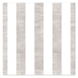 Papstar Servietten "ROYAL Collection" 1/4-Falz 40 cm x 40 cm grau Lines